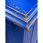 Blue painted limited edition cabinet