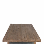 reclaimed oak dining table 