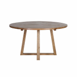 round oak dining table 