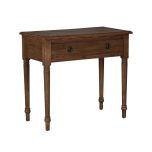 Old elm 1 drawer table 