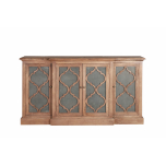 Bleached elm 4 door sideboard Château Collection