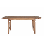 Extension dining table in wood 