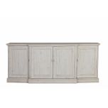 Painted sideboard with 4 drawers