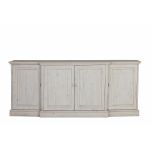 Painted sideboard with 4 drawers