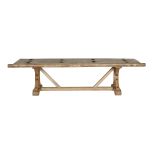 Cheslin Coffee Table - reclaimed elm wood rustic coffee table
