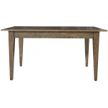 Block & Chisel solid antique weathered oak dining table
