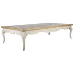 Block & Chisel parquetry inlay coffee table