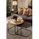 Metal nesting coffee tables