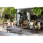 Block & Chisel multi-colour printed cotton rug