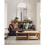 Oversized 2 seater sofa