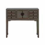 grey lacquered chinese console 
