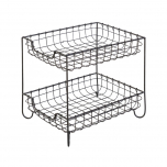 Block & Chisel 2 tier iron stand