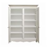 Block & Chisel double door antique white wardrobe