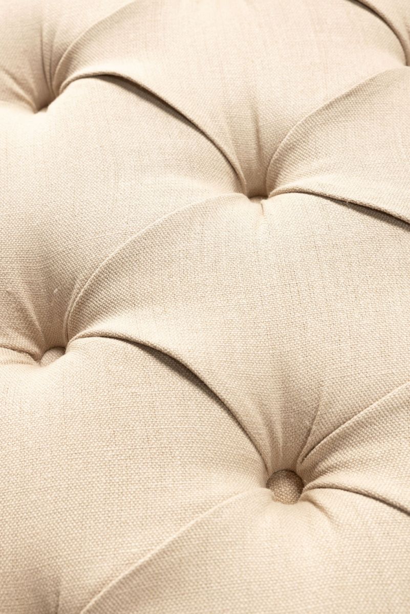 deep buttoned bedend with sides