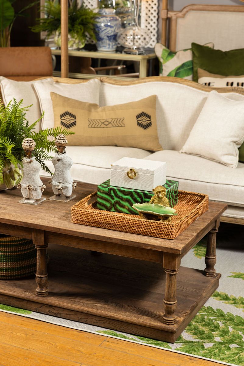 Wooden coffee table chateau collection 