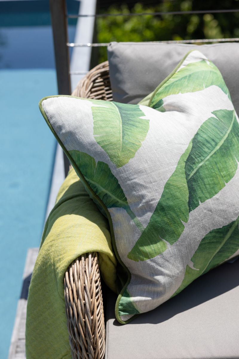 Banana Leaf Cushion