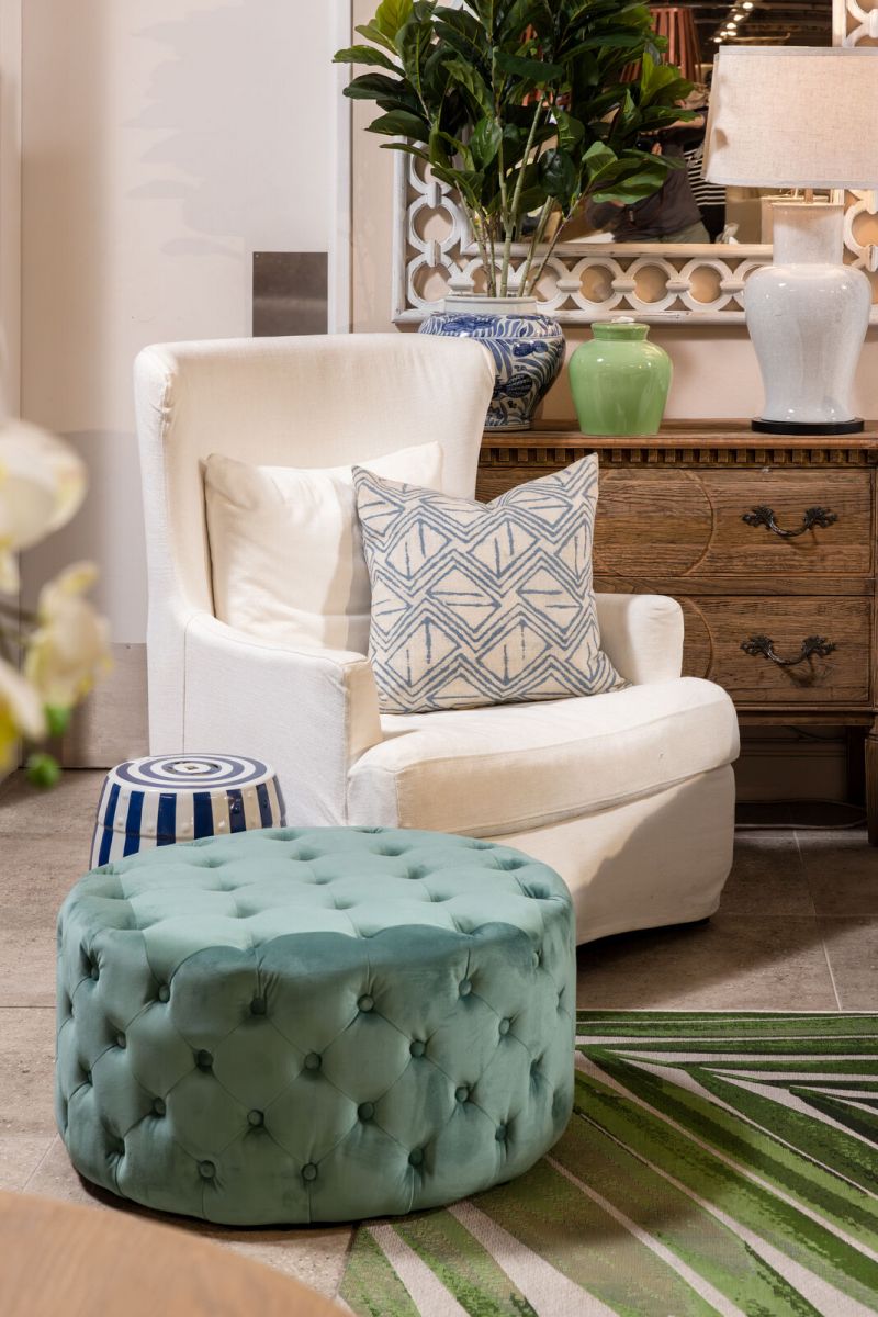 slipcover wingback chair 