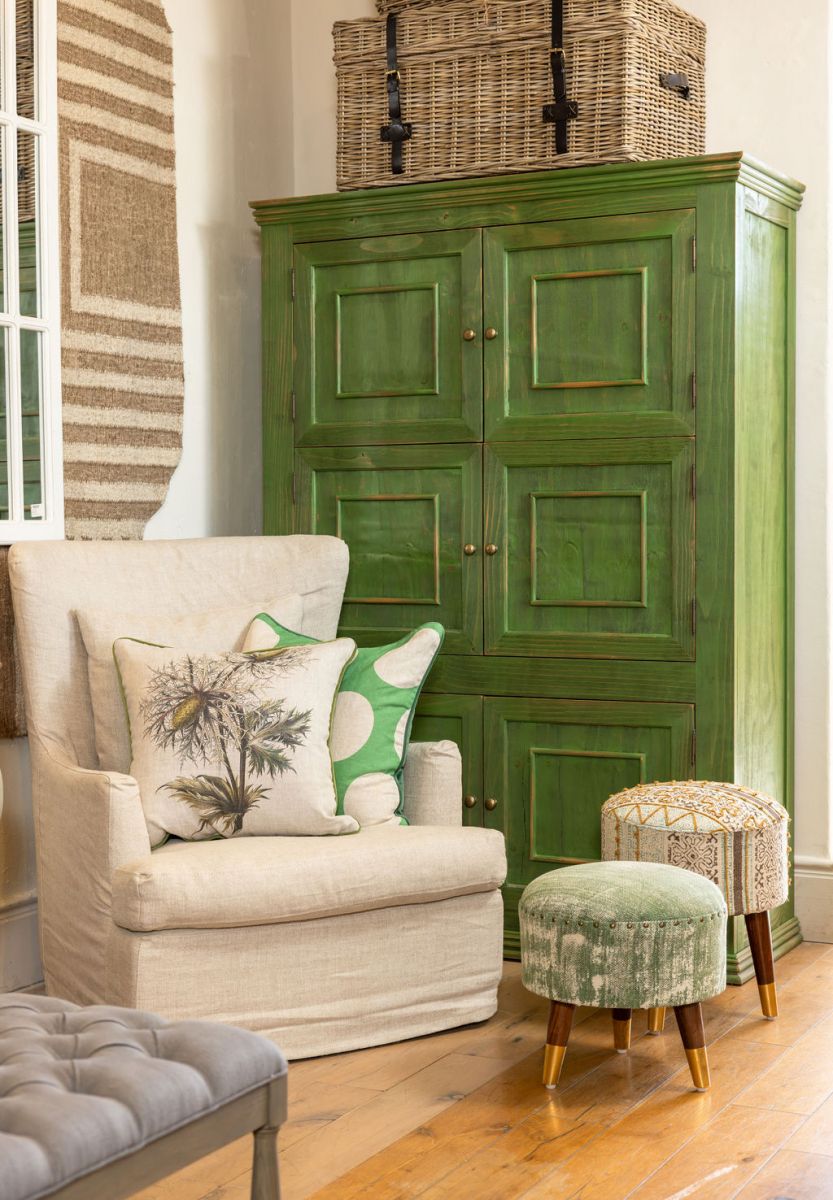 slipcover wingback chair 
