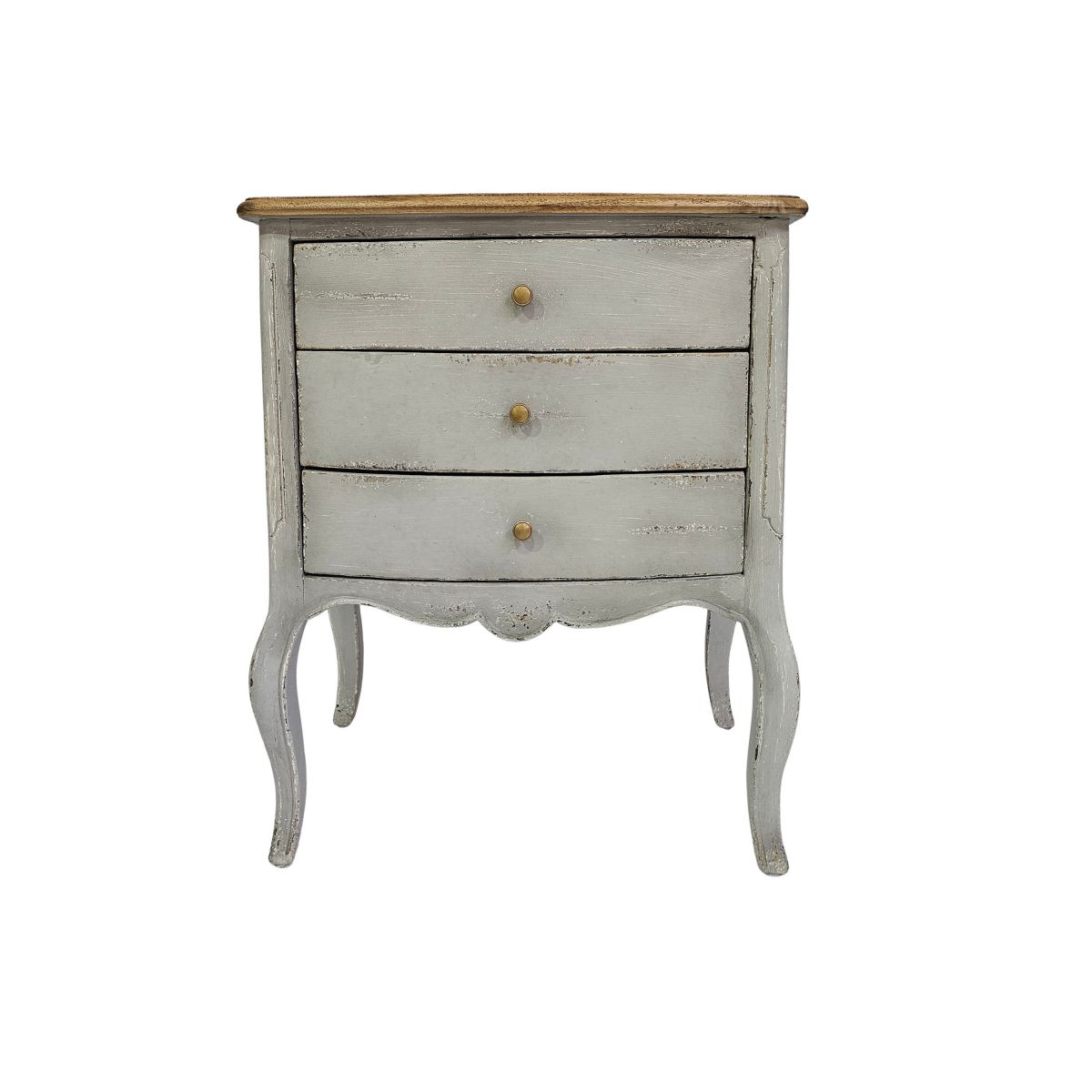 Block and chisel french style bedside table