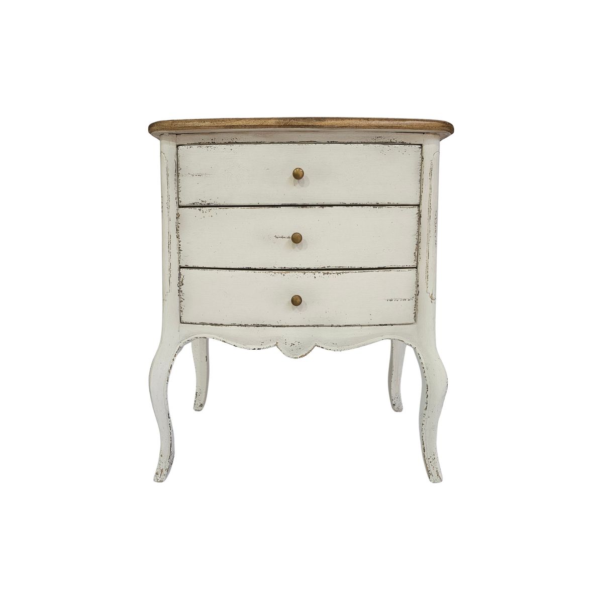 Block and chisel french style bedside table