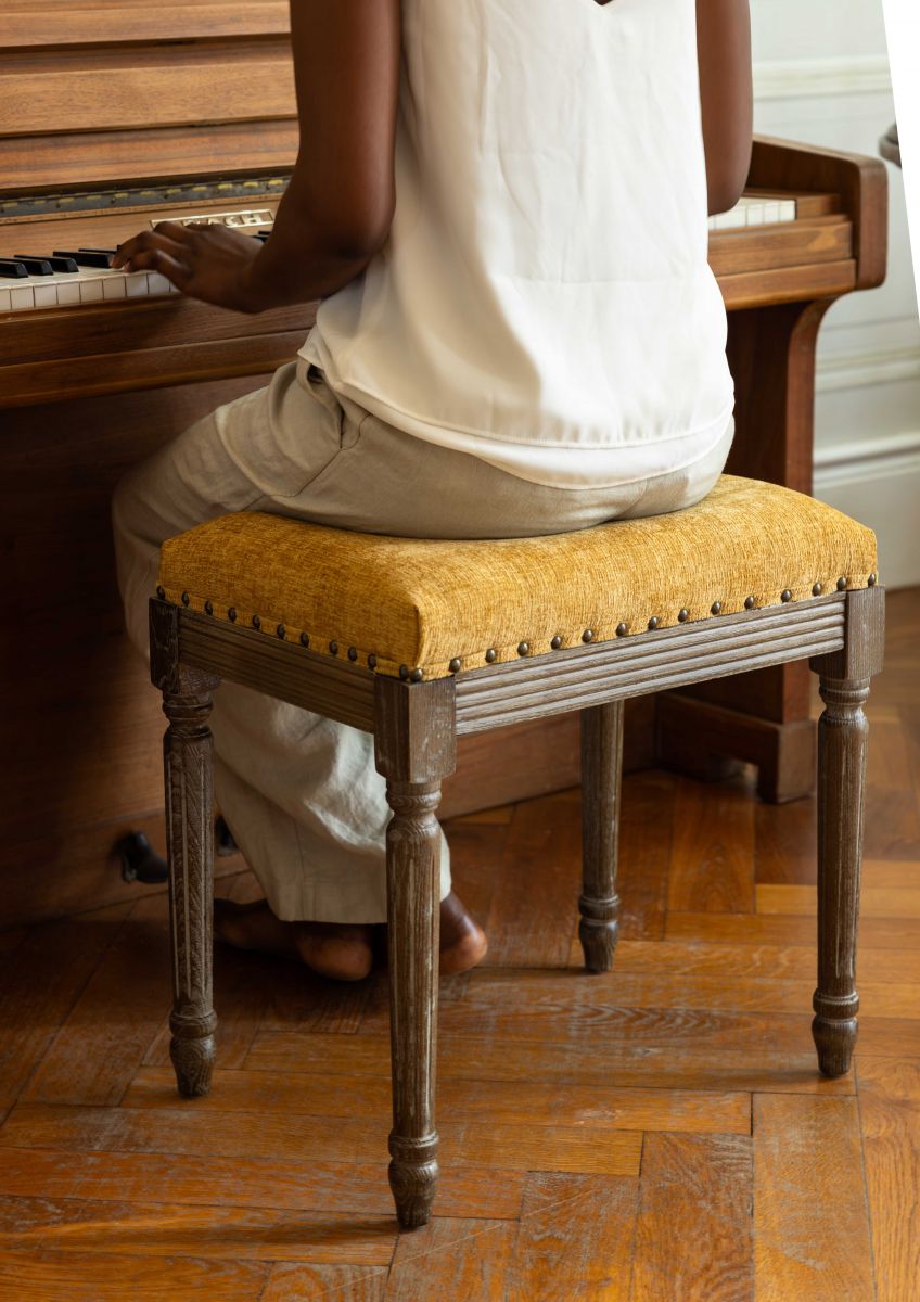French style ottoman/ stool 