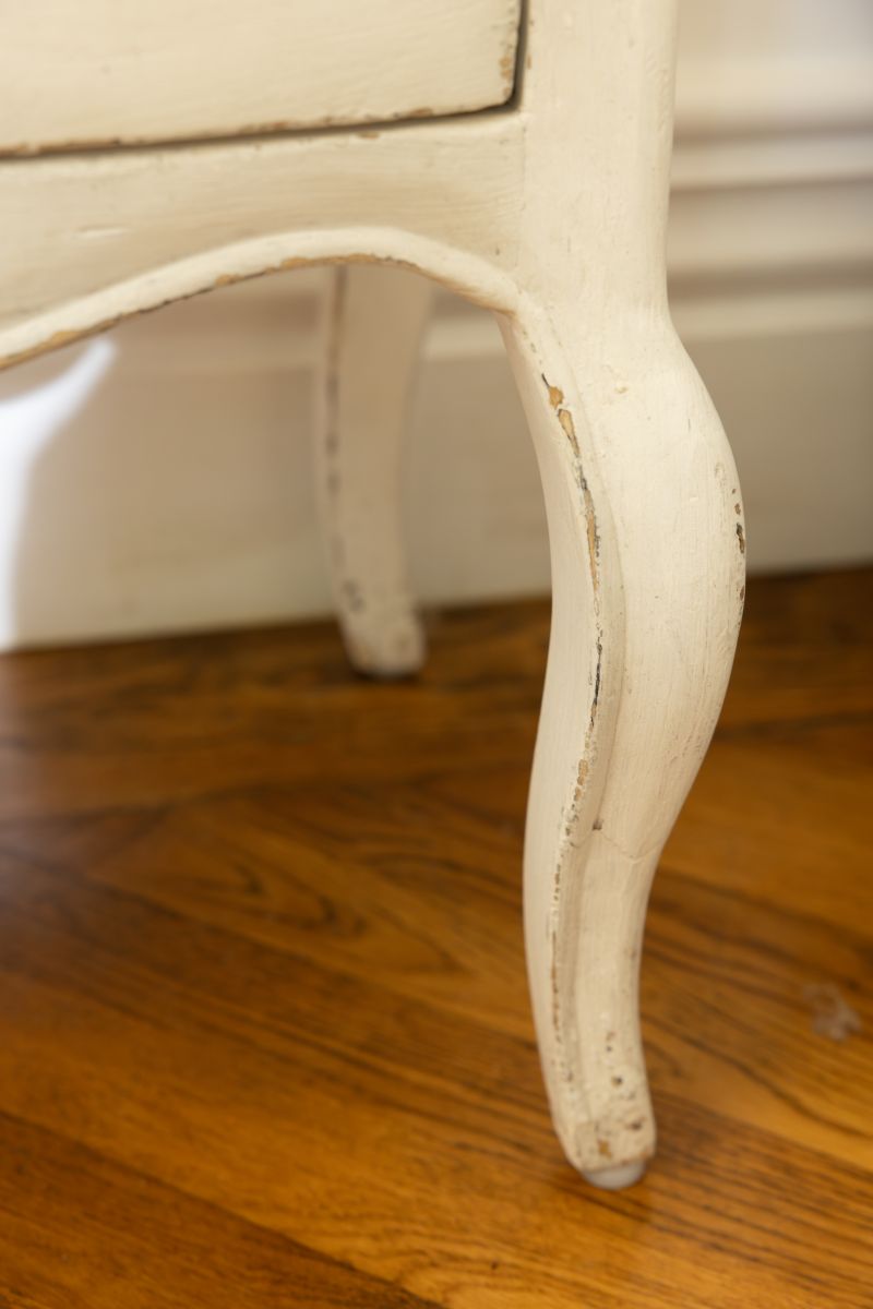 Block and chisel french style bedside table