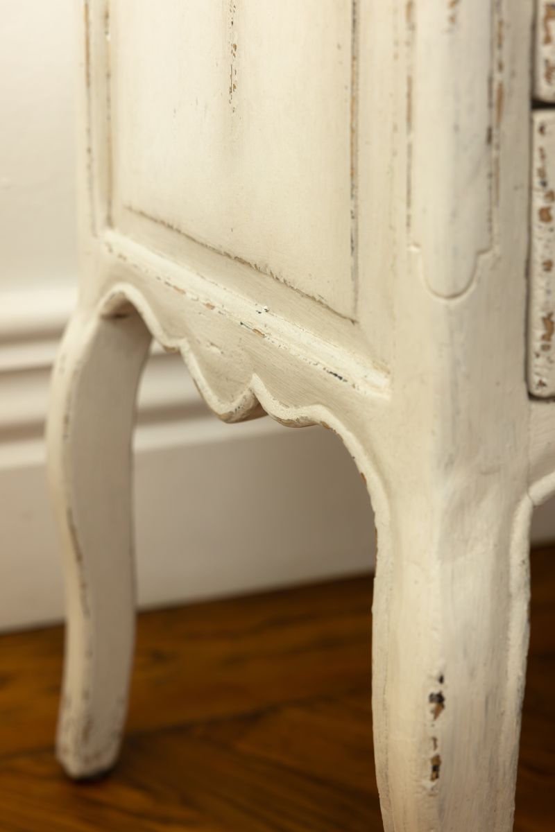 Block and chisel french style bedside table