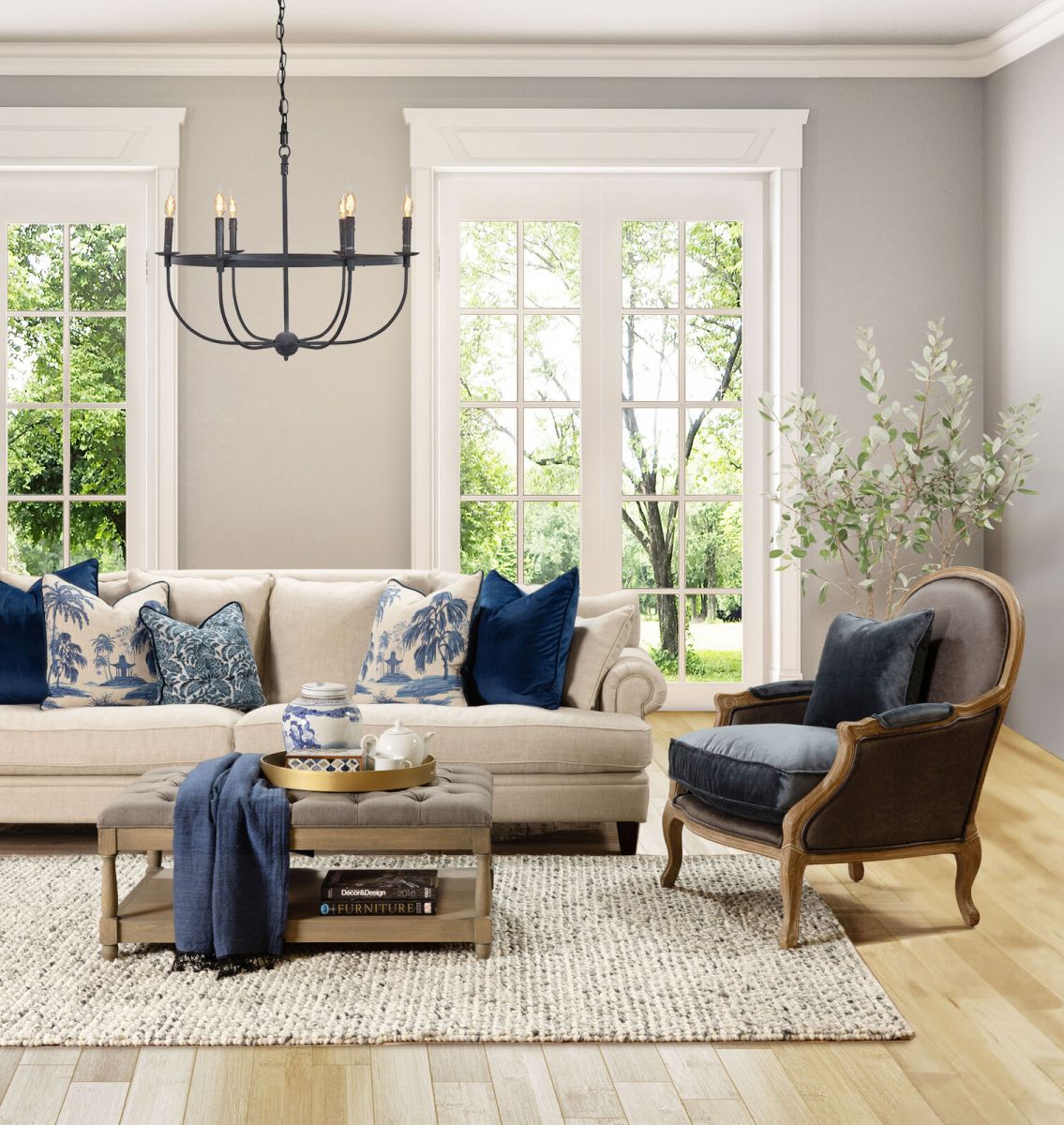 Large lucerne sofa 