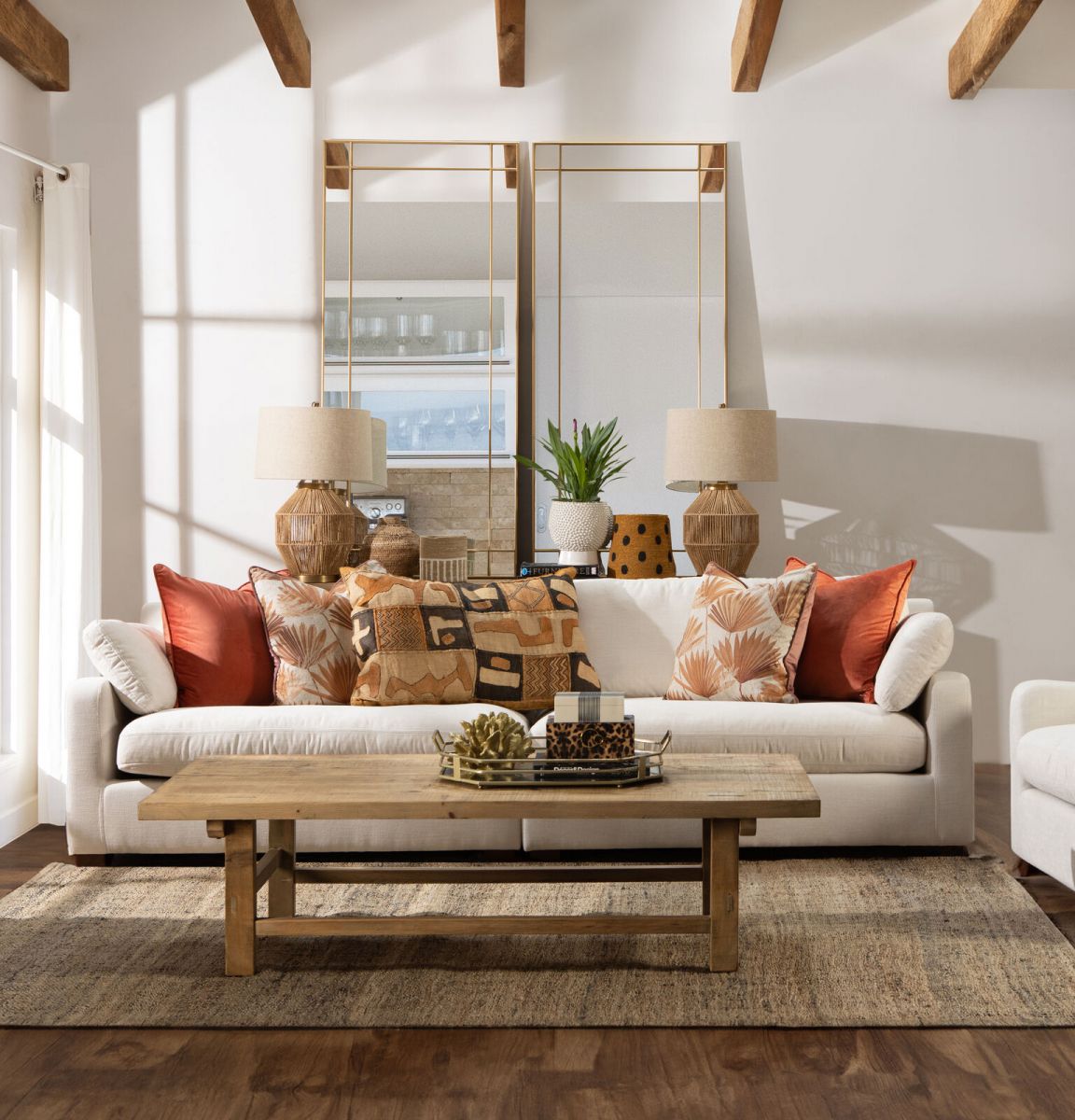Oversized 4 seater sofa 