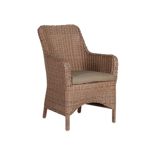 Block & Chisel rattan outdoor armchair