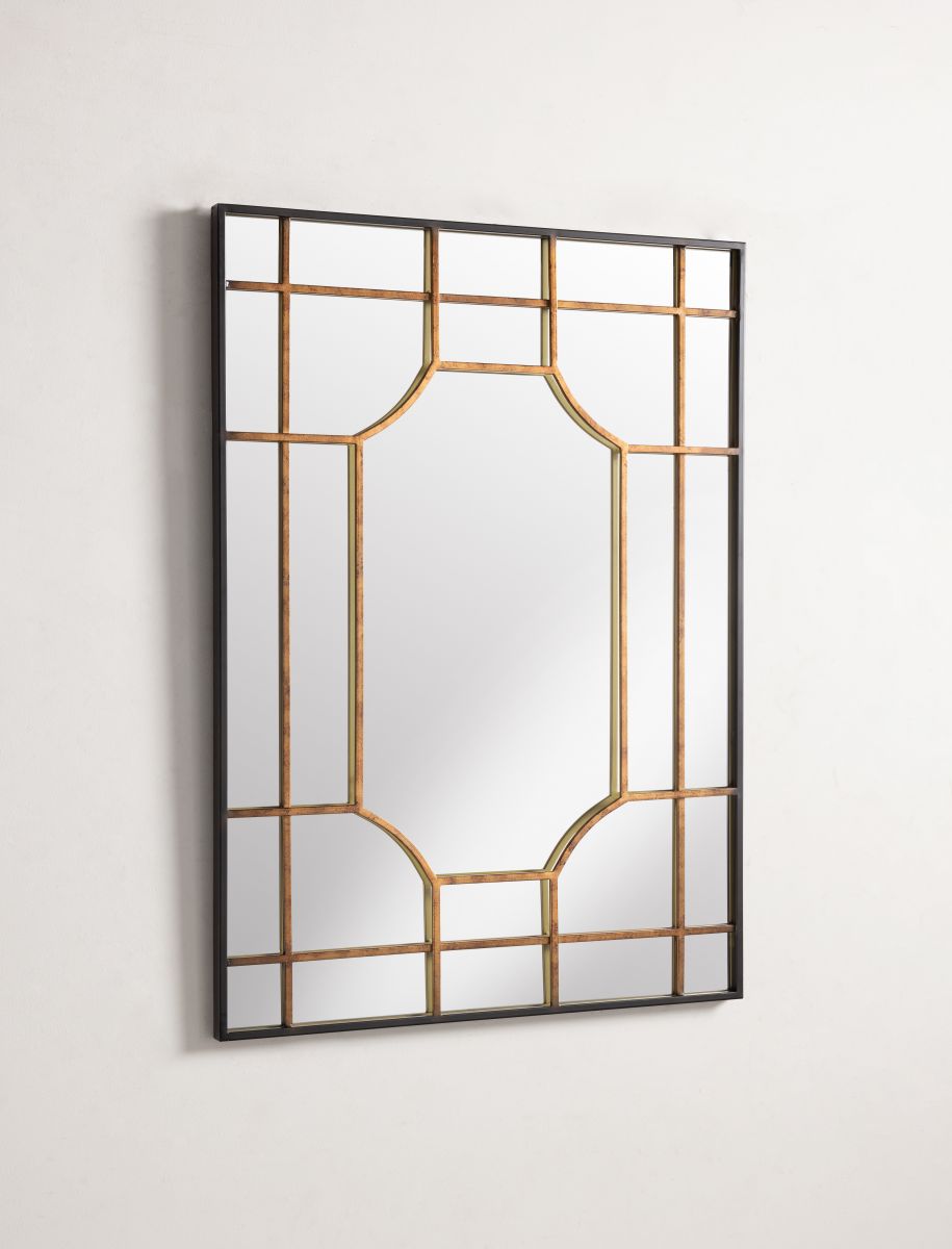 Block & Chisel rectangular mirror