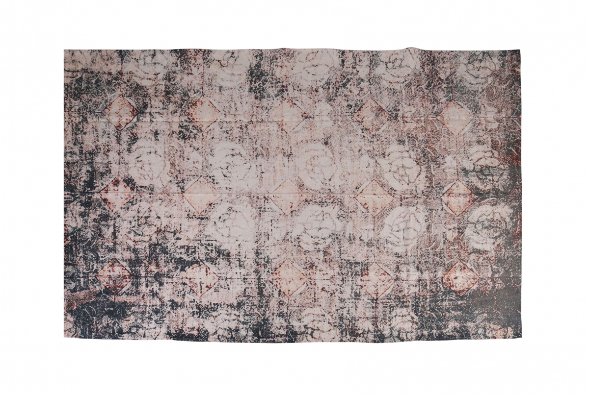 Faded grey dhurrie rug Naksha collection 