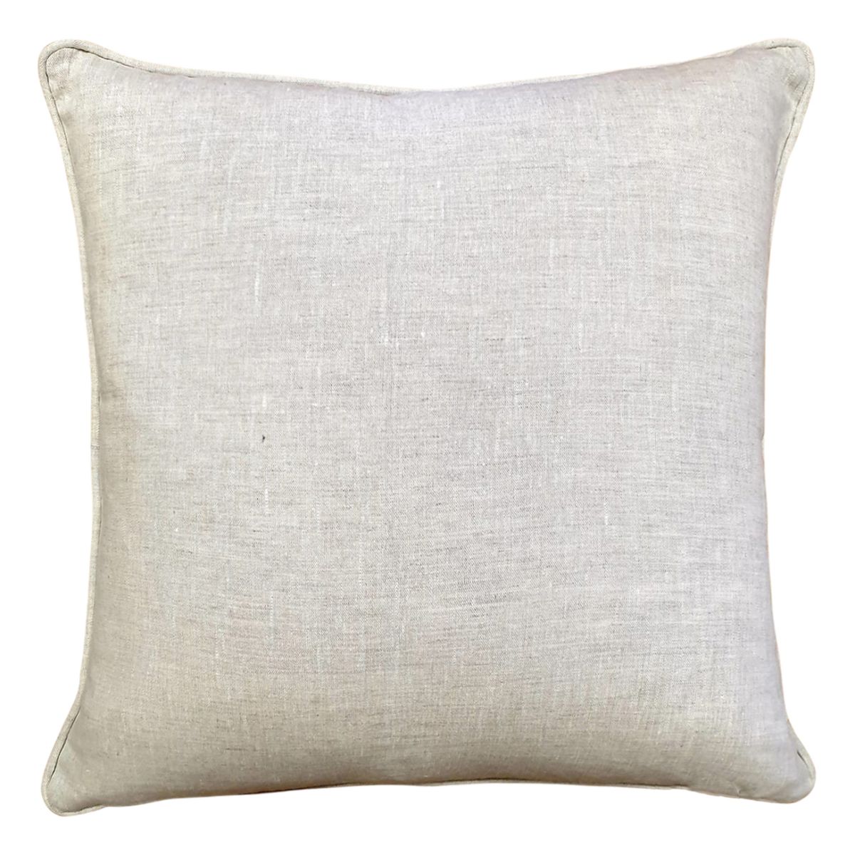 Block & Chisel ikat red orange pattern scatter cushion back