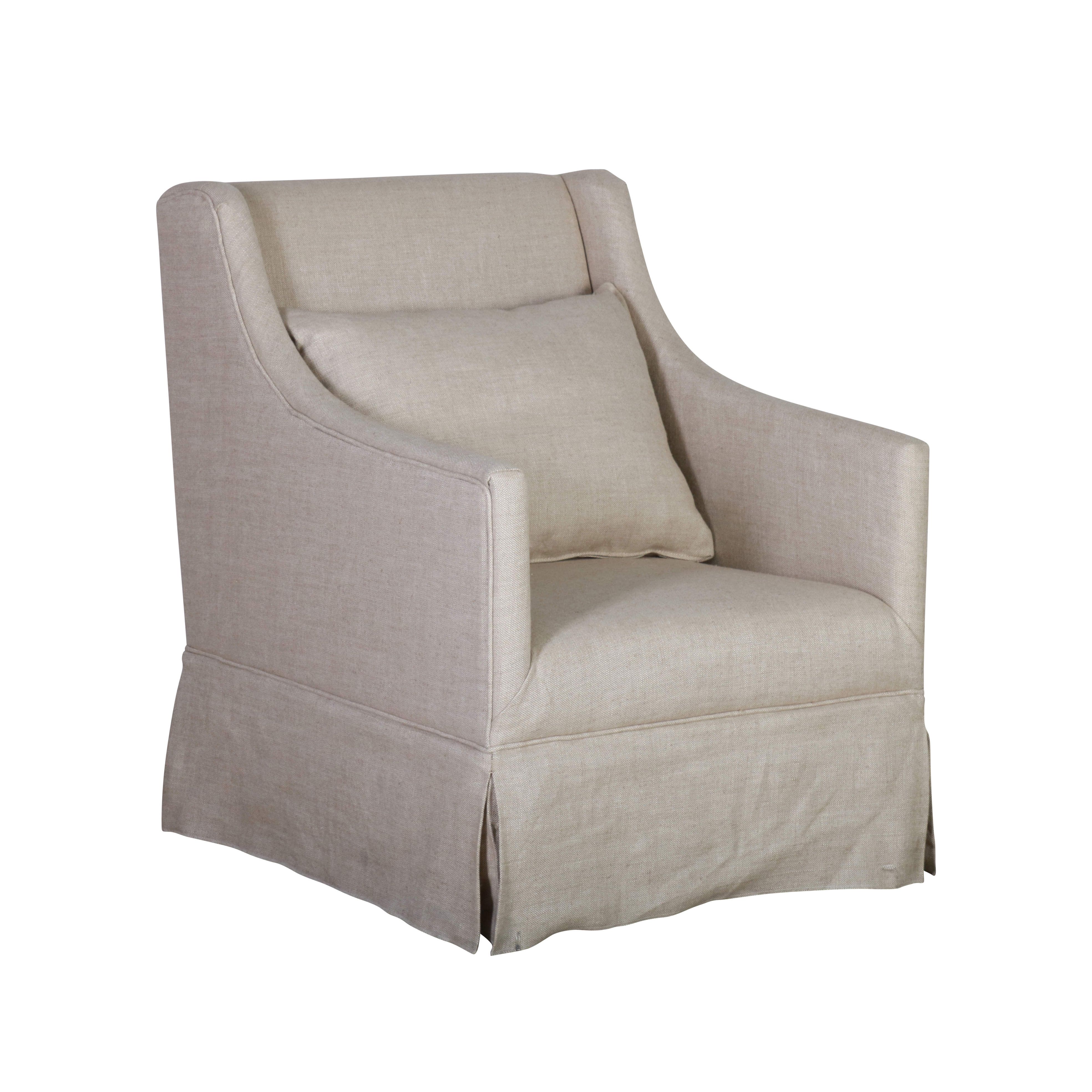 Naples linen armchair