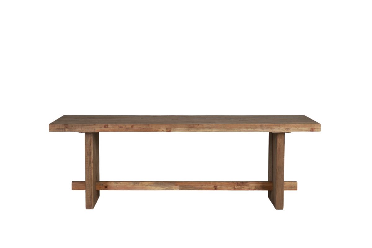 Elm wood dining table 