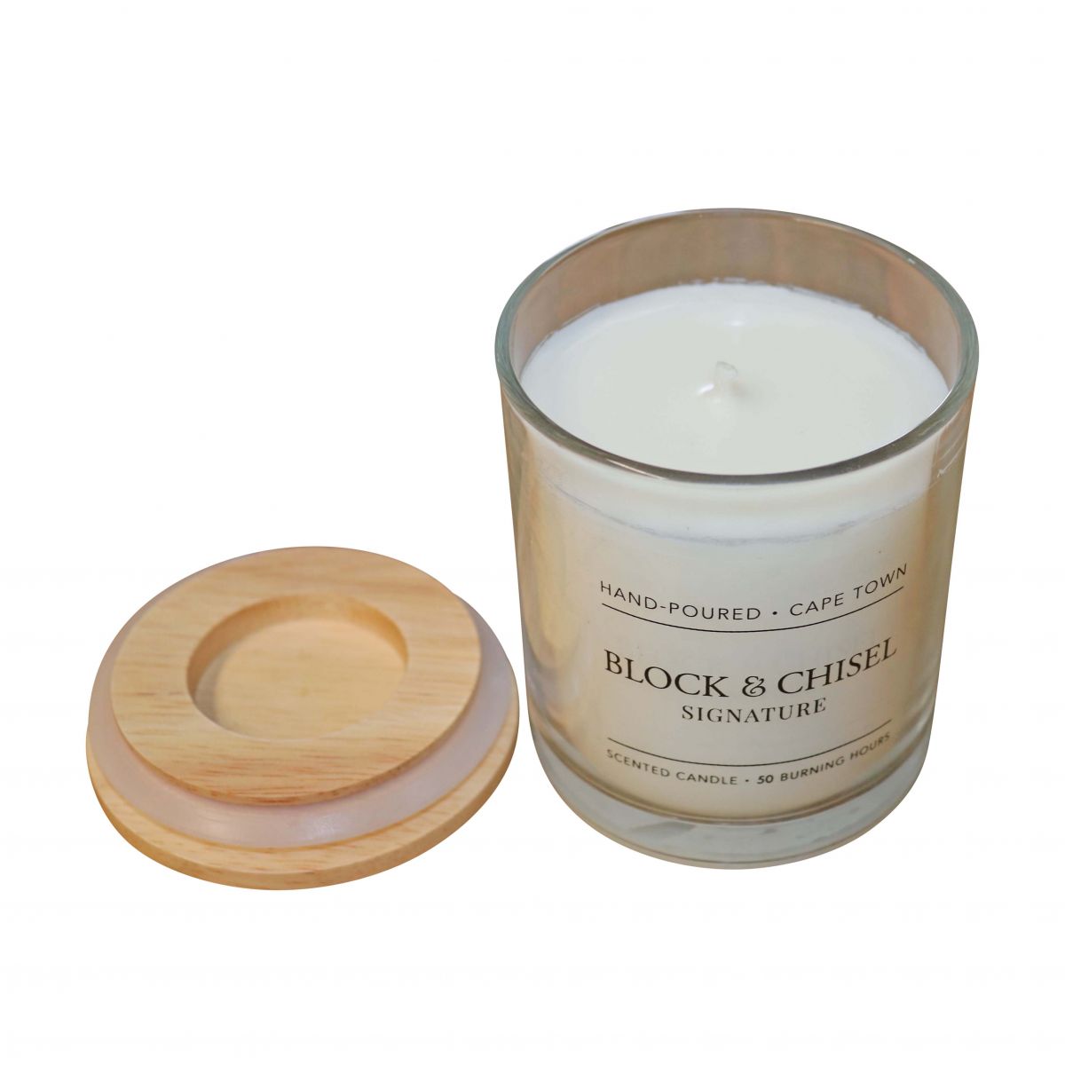 Block & Chisel signature scent candle