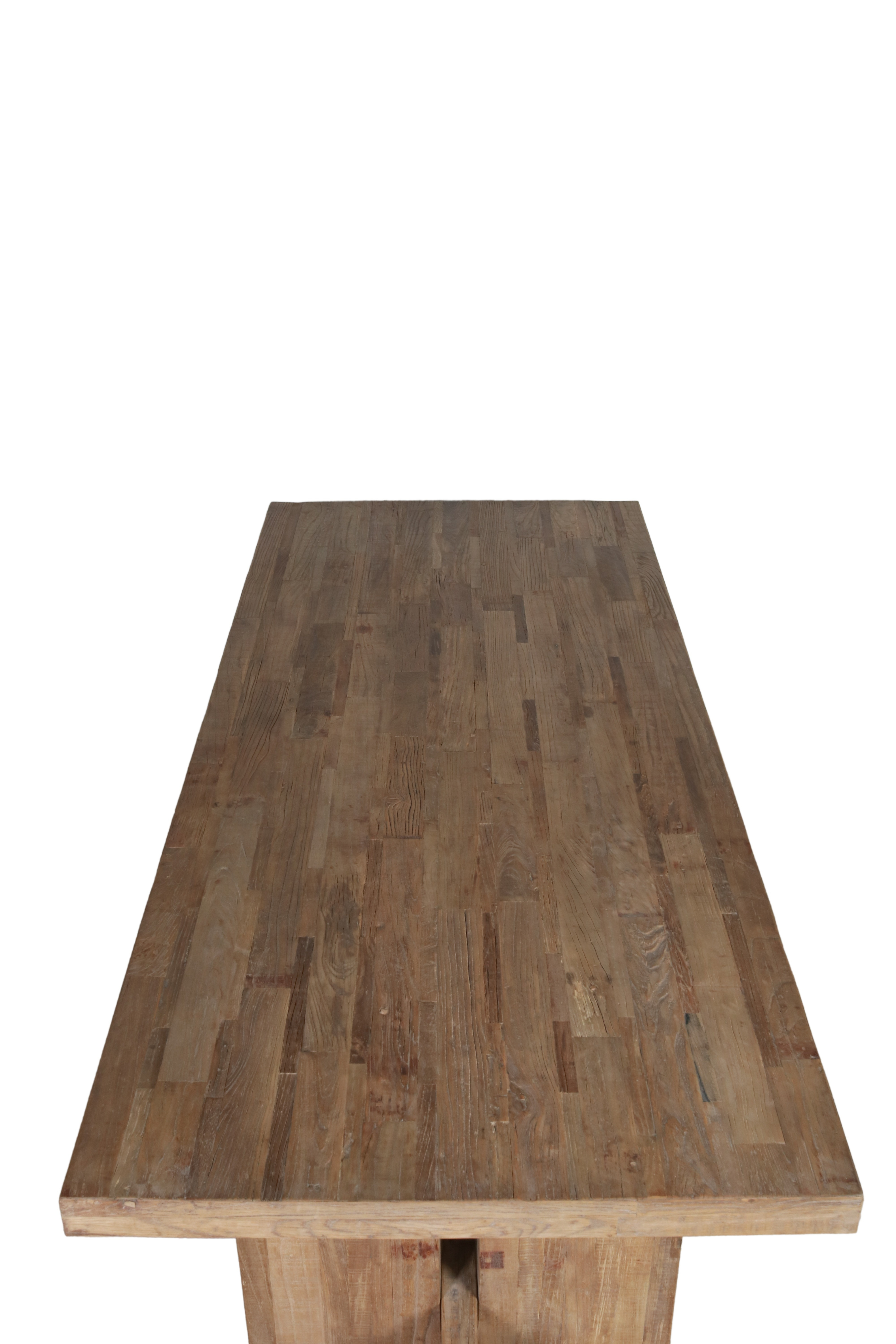 Elm wood dining table 