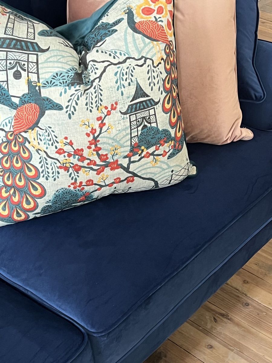 Monroe sofa in navy