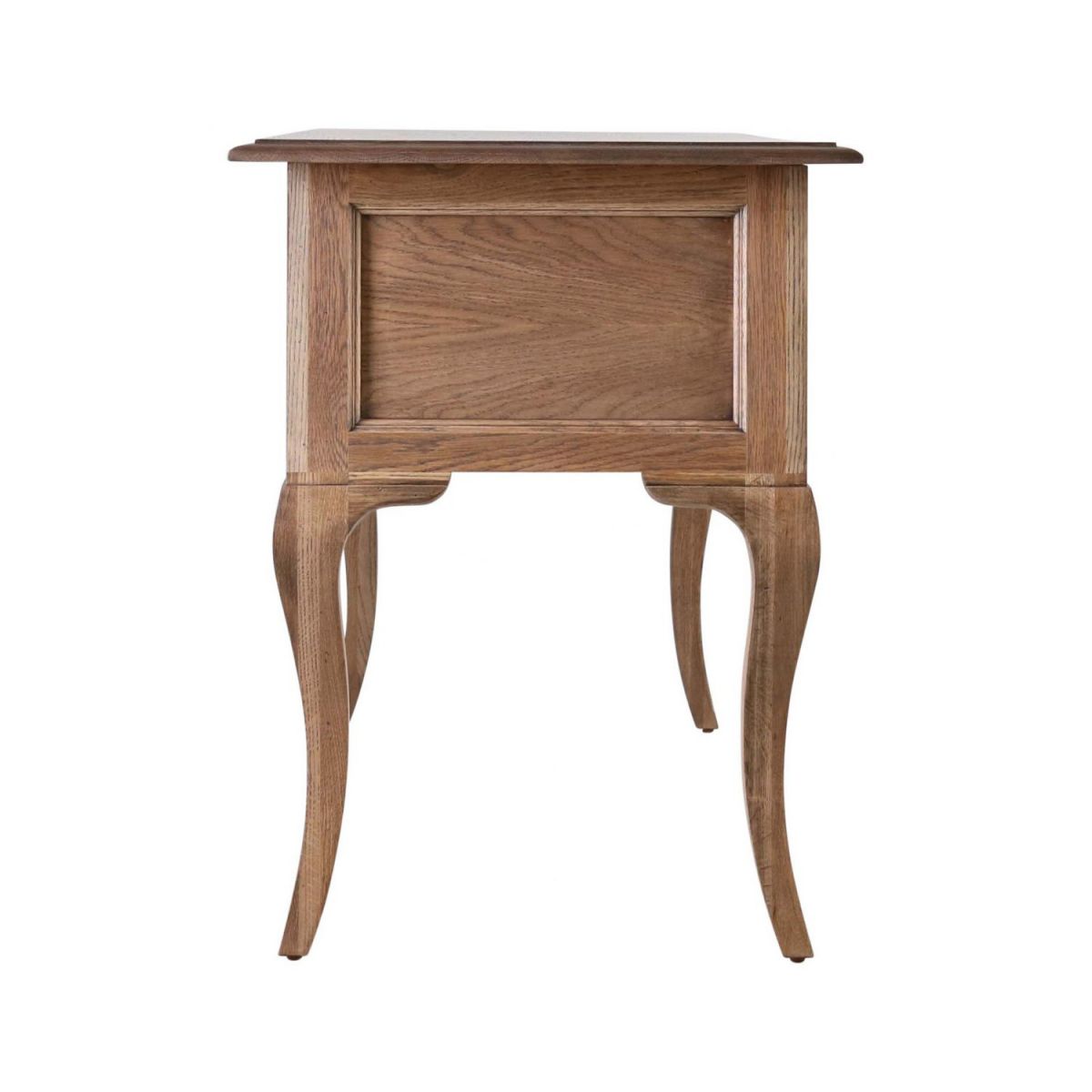 Block & Chisel solid antique weathered oak writing table