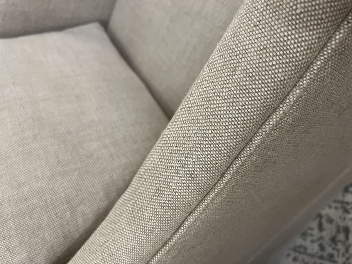 Naples linen armchair