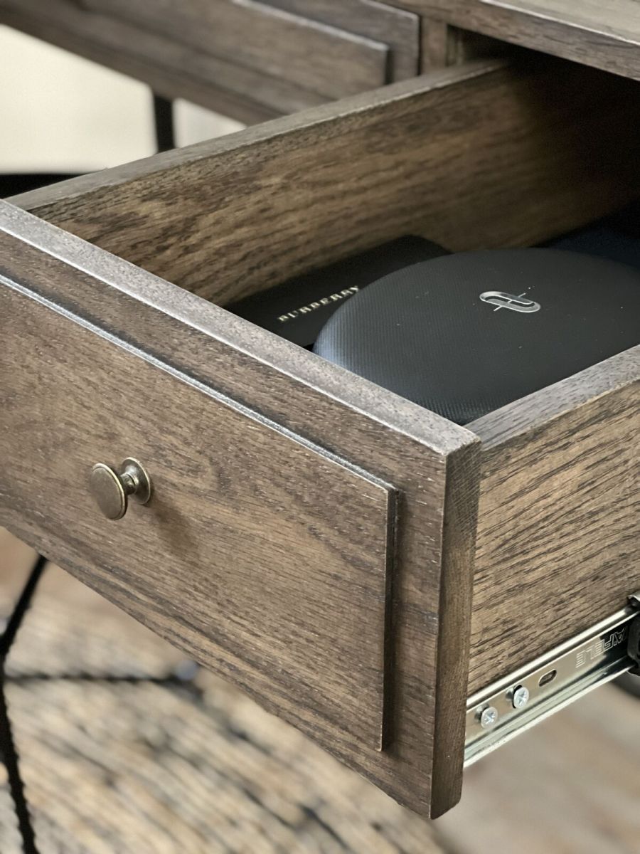 Block and chisel Aviator desk 