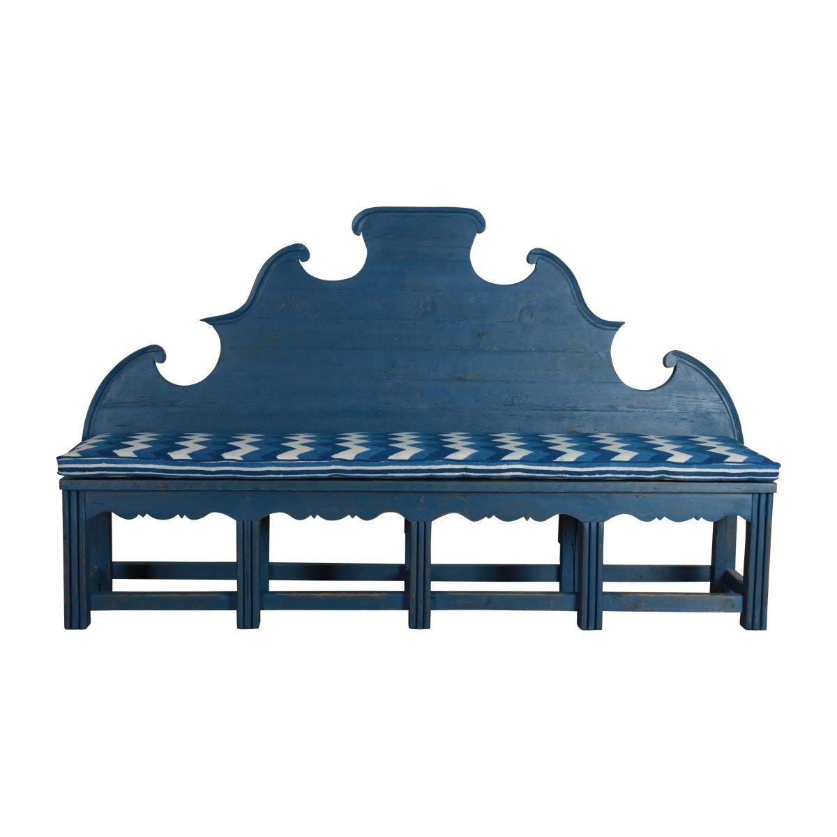 bench blue with cushion limited edition 