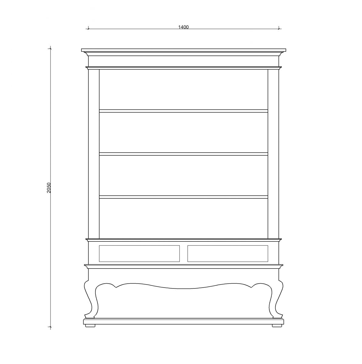 Block & Chisel solid weathered oak drinks cabinet