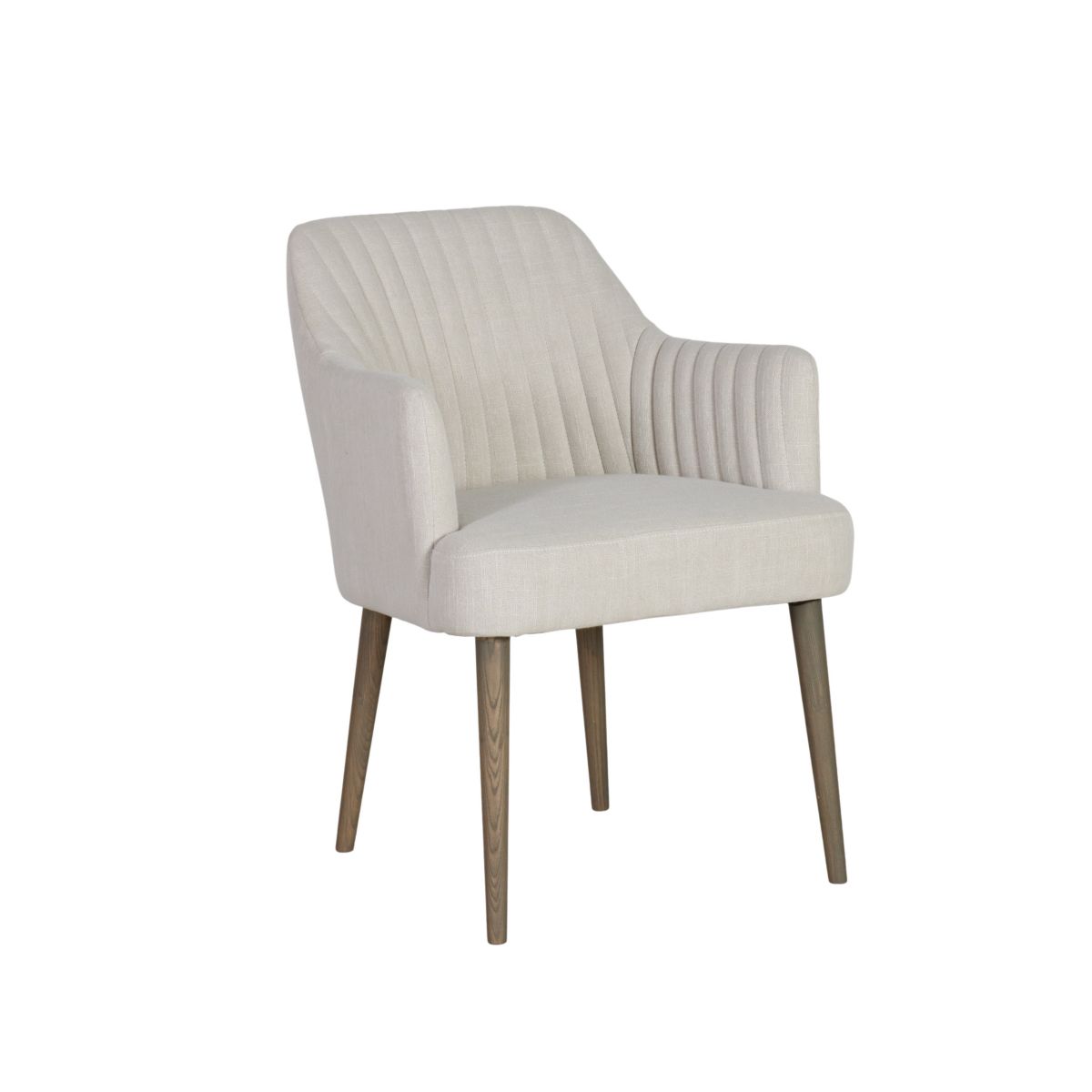 upholstered carver chair in velvet