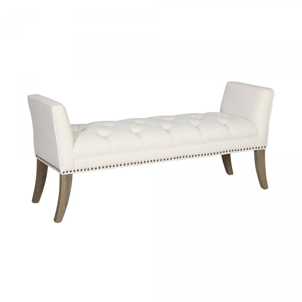 deep buttoned bedend with sides
