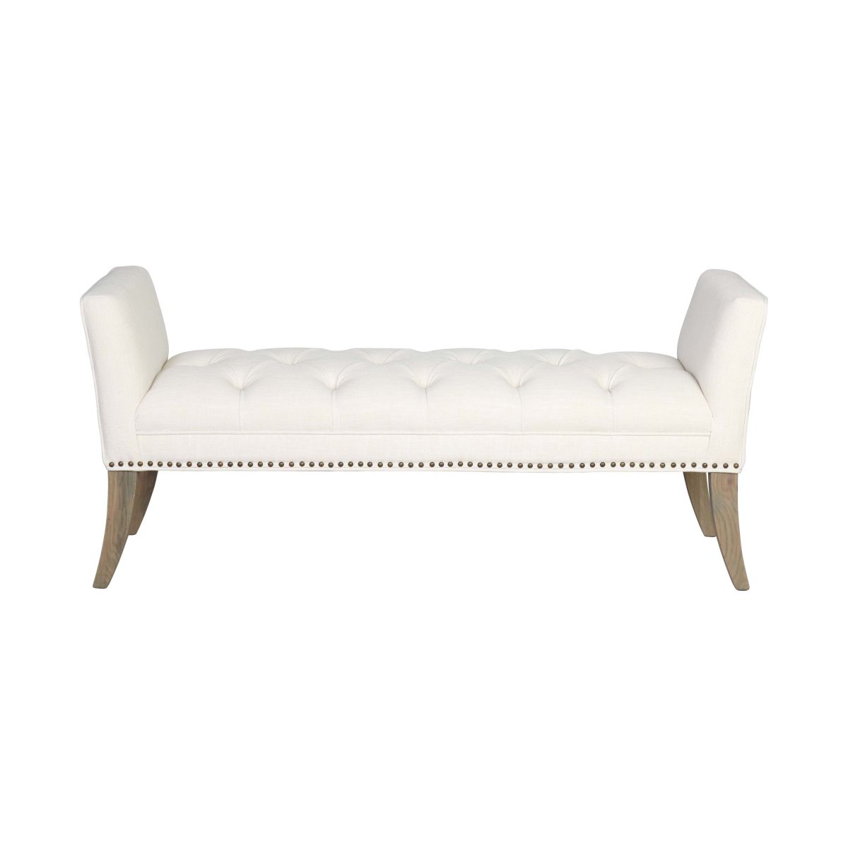 deep buttoned bedend with sides