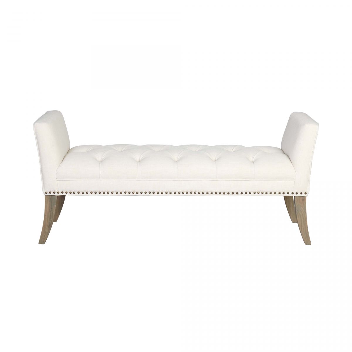 deep buttoned bedend with sides