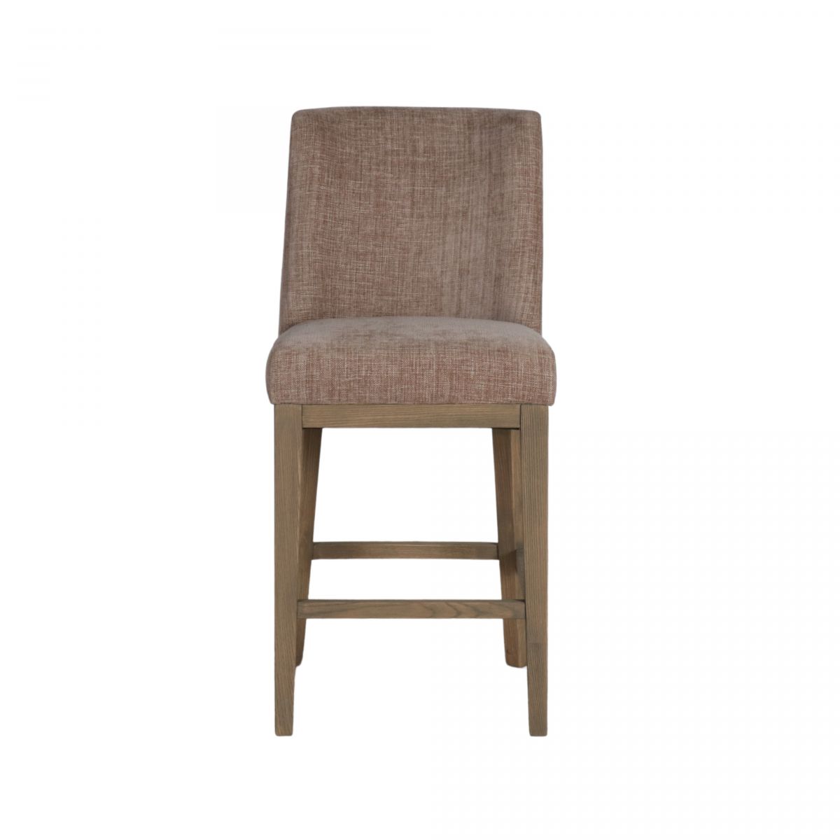 Upholstered modern counter stool