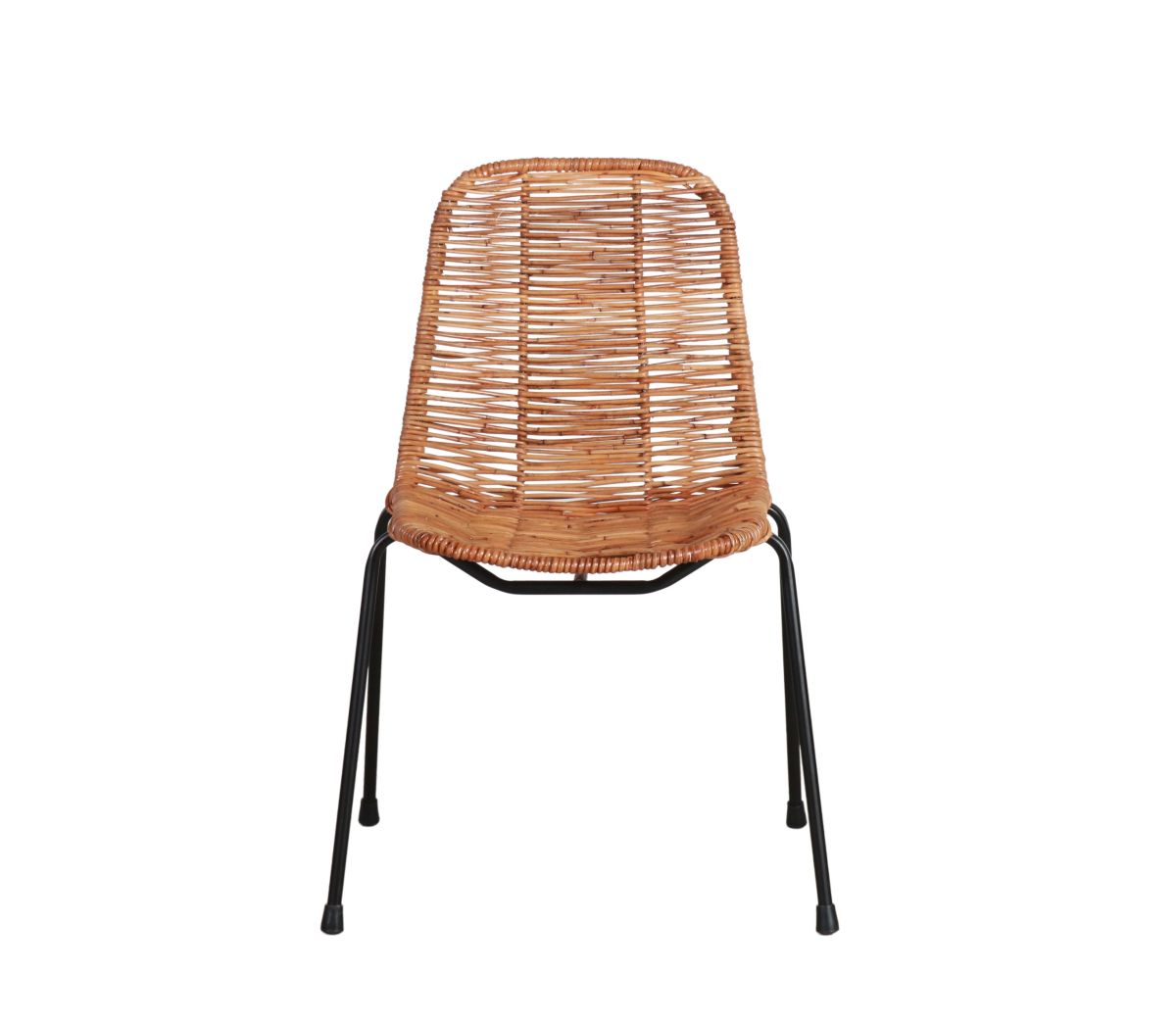rattan and metal dining chair Westcoast collection 