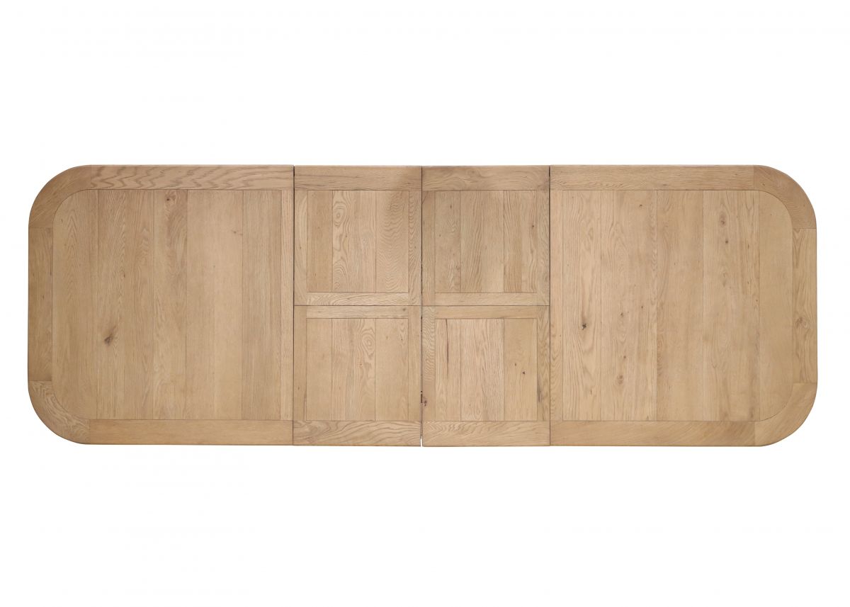 Block and chisel extension dining table 